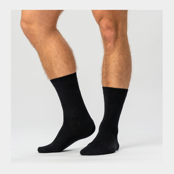 Bamboo Package - Tank Top & Briefs & Socks - Black