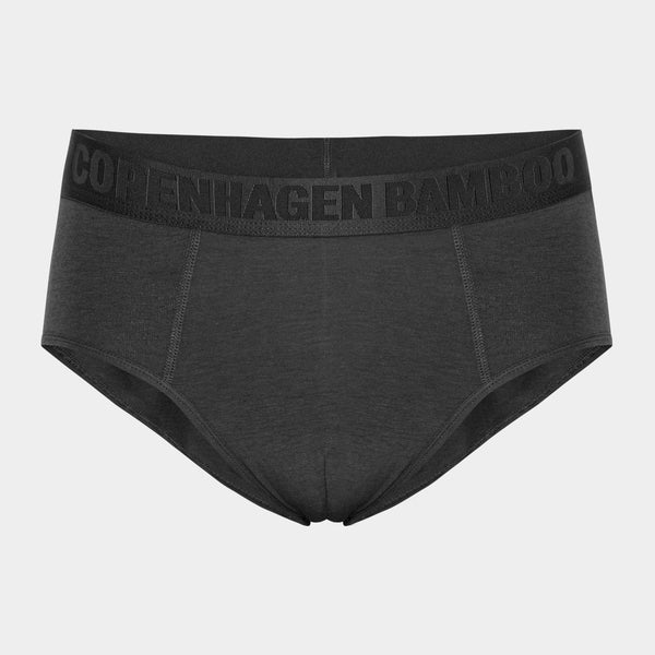 Bamboo men's briefs - 3 pack black - navy - grey