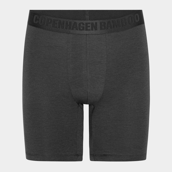 Bamboo long-leg briefs - 3 pack black - navy - grey