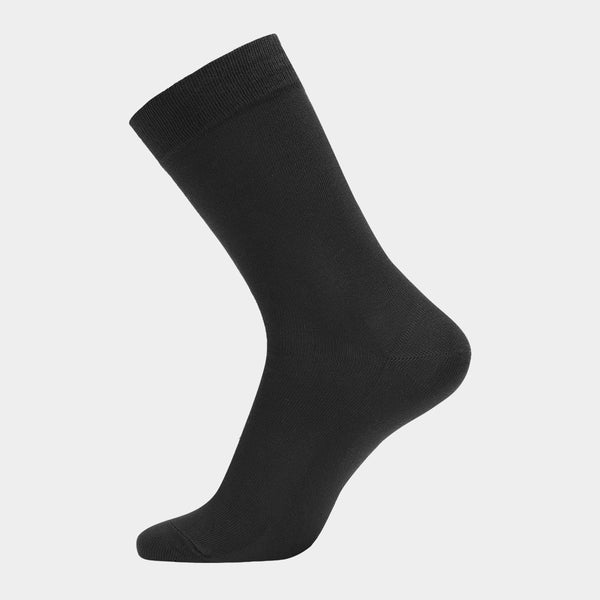 5 pairs of black bamboo socks