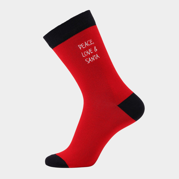 5 pairs of bamboo socks - Christmas embroidery