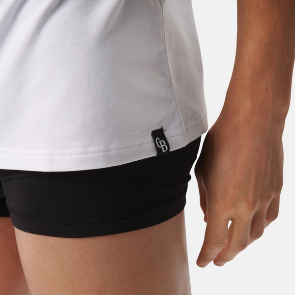 3 pack bamboo T-shirt black/black/white