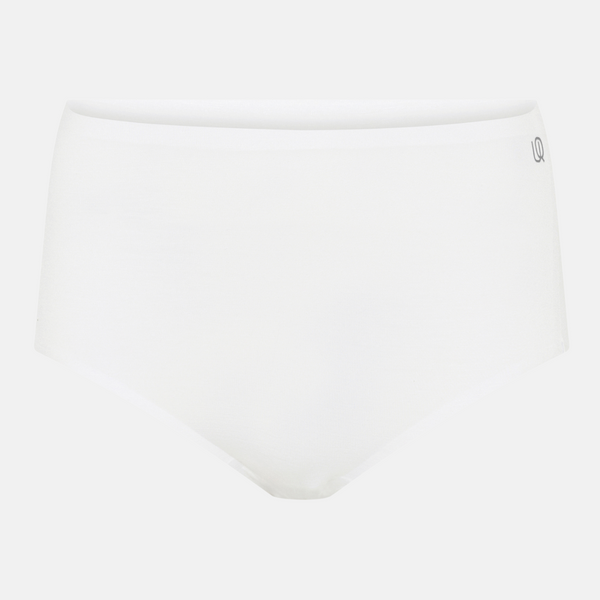 3 pack Bamboo maxi panties - black-white-nude