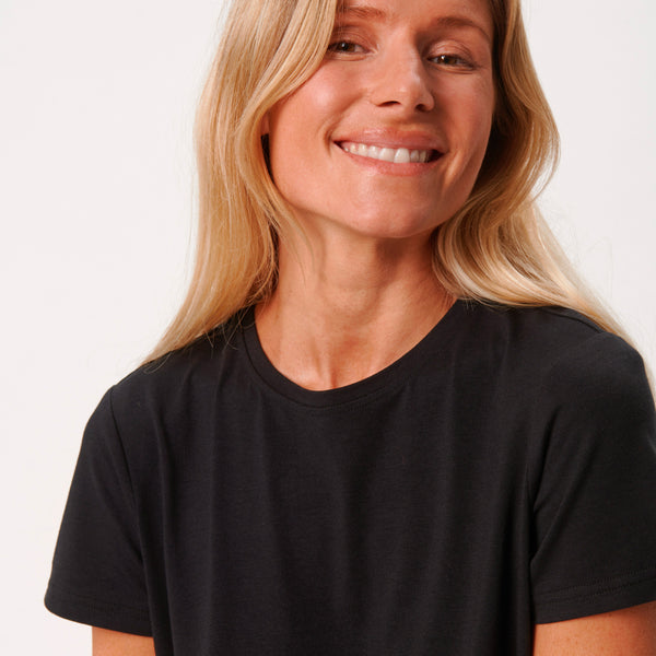 3 pack bamboo T-shirt white/white/black