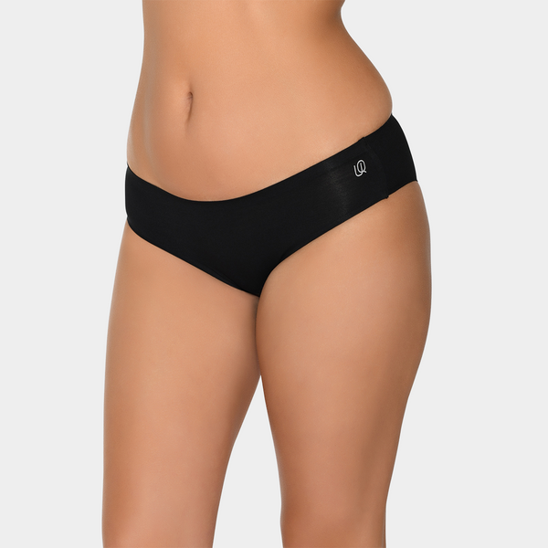 3 pack Bamboo tai panties - black