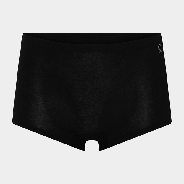 3 pack Bamboo hotpants - black