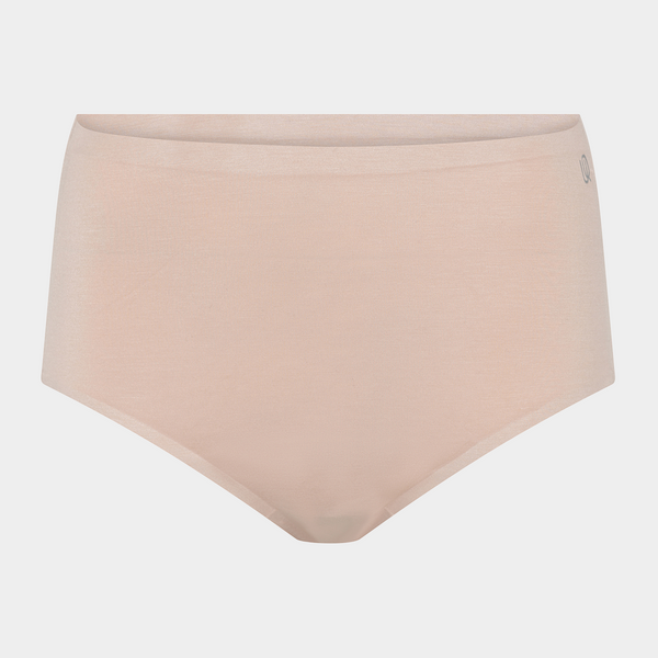 3 pack Bamboo maxi panties - black-white-nude