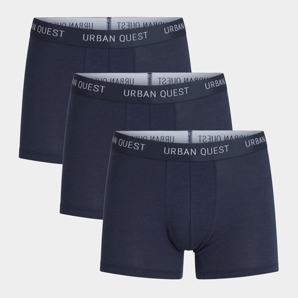 Navy bamboo briefs - 3 pack