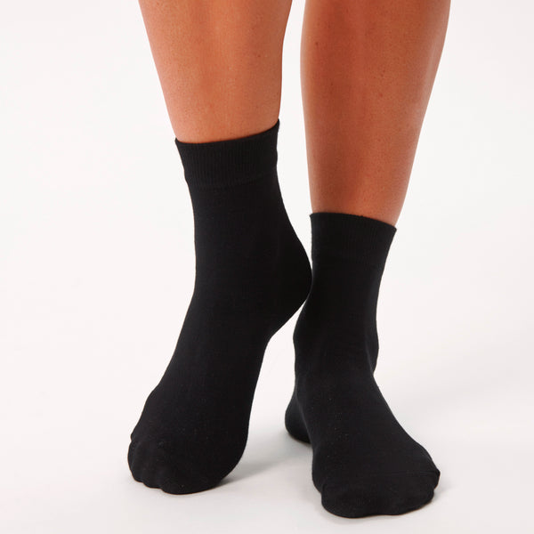 5 par bambus strømper i mauve og stribe mix Copenhagen Bamboo