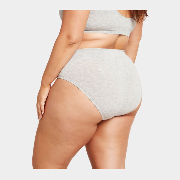 Lysegrå bambus maxi trusser Boody