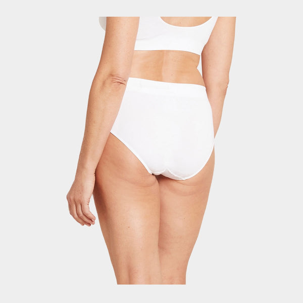 Hvide bambus maxi trusser Boody