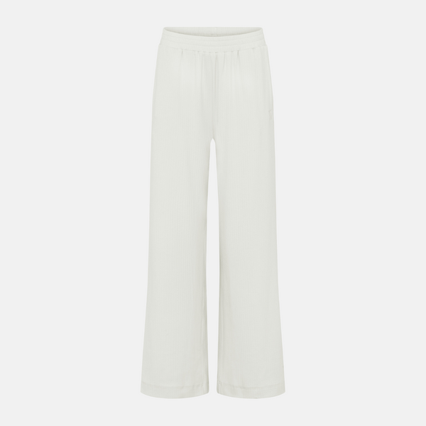Amy bamboo loose pants - white