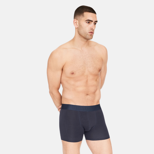5 pairs of bamboo underwear - black/dark blue/blue/green/gray