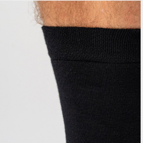 5 pairs of black bamboo socks