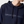 Navy bamboo hoodie jogging set with logo
