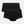 Sophie bamboo hipsters with narrow elastic edge - black 2 pack