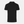 Black pique bamboo polo shirt
