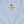 Light blue striped long bamboo nightgown