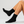 10 pairs of bamboo socks low cut black/dark grey