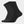 7 pairs of black bamboo socks