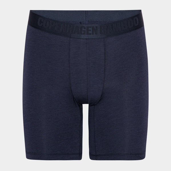 Bamboo long-leg briefs - 3 pack black - navy - grey