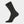 5 pairs of dark gray bamboo socks