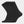 5 pairs of black bamboo socks