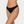 3 pack Bamboo G-string - black