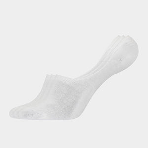 3 pak hvide footies i bambus 37-41   Decoy